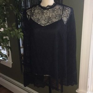 Theory Lace top